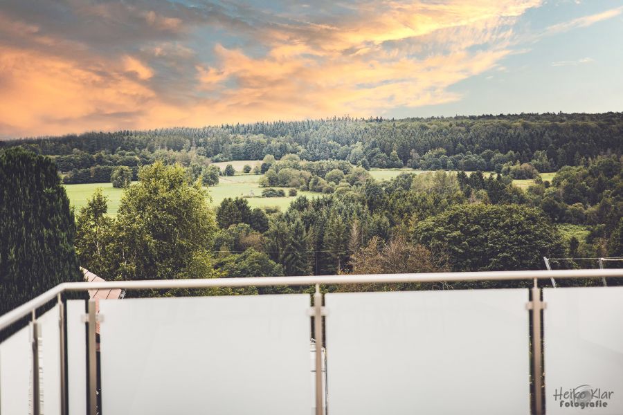 Blick von der Dachterrasse